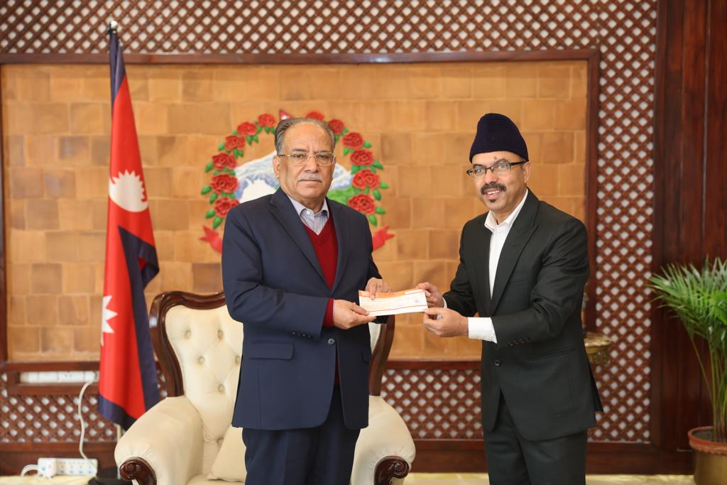 Gorkha Brewery donates 1 crore for the Earthquake Victims